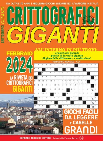 Crittografici Giganti – Febbraio 2024 Cover