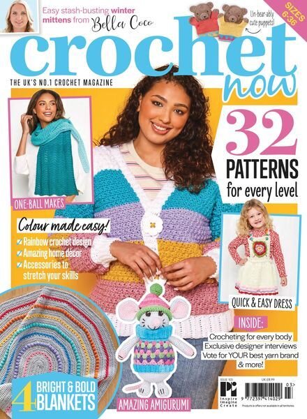 Crochet Now – January 2024 Cover