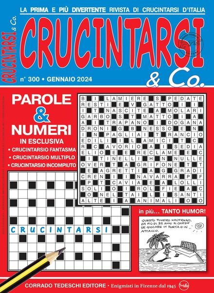 Crucintarsi & Co – Gennaio 2024 Cover