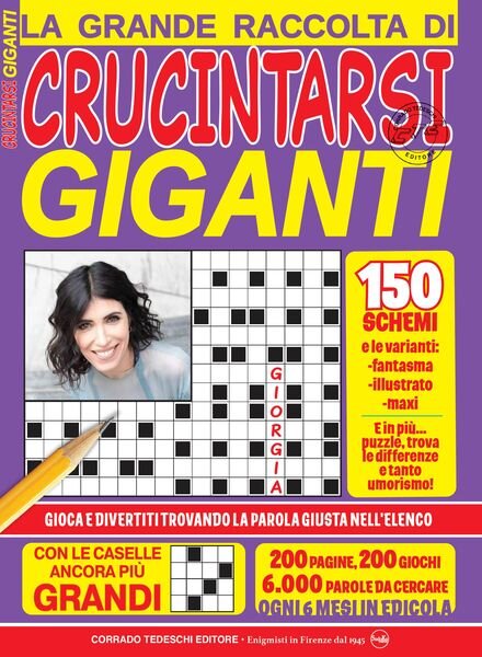 Crucintarsi Giganti – 11 Gennaio 2024 Cover