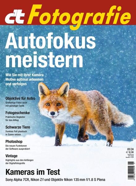 c’t Fotografie – Januar 2024 Cover