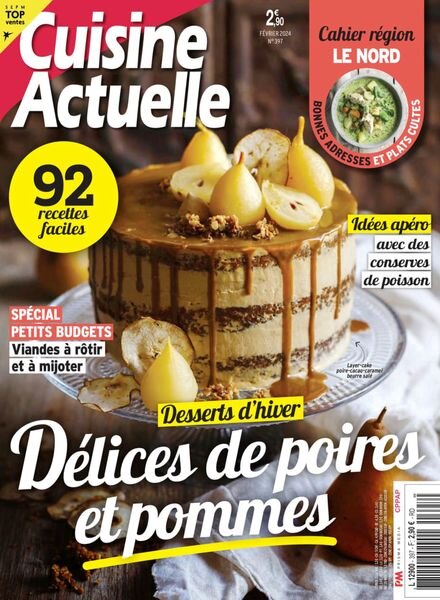 Cuisine Actuelle – Fevrier 2024 Cover