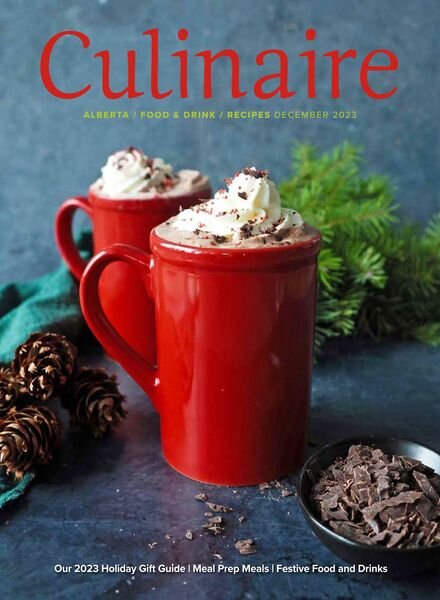 Culinaire – December 2023 Cover