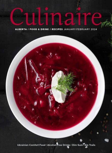Culinaire January-February 2024 Cover