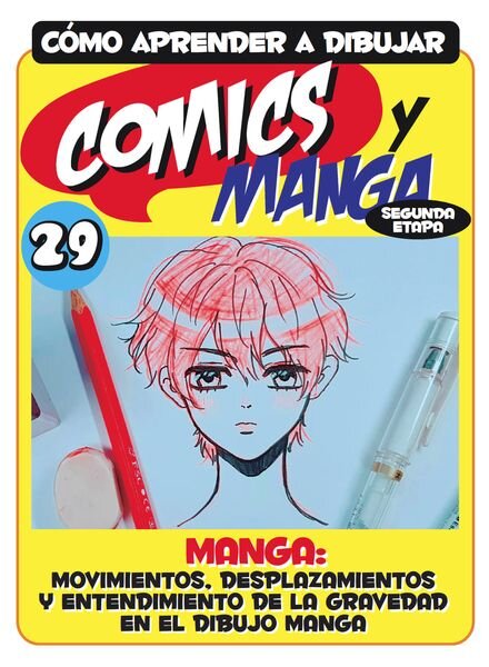 Curso como aprender a dibujar comics y manga – Noviembre 2023 Cover