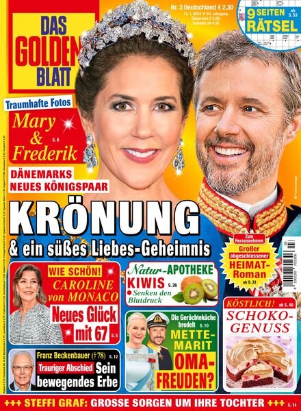 Das Goldene Blatt – 13 Januar 2024 Cover