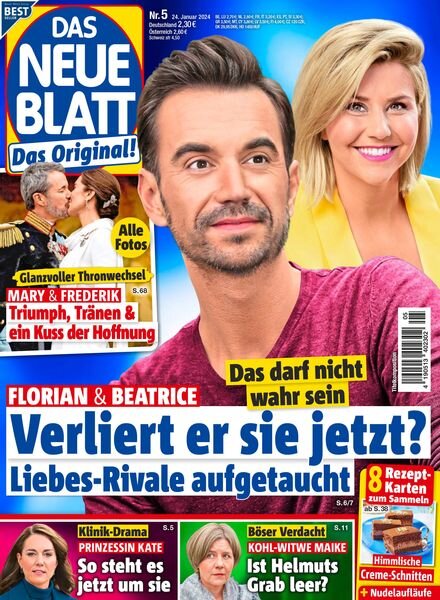 Das Neue Blatt – 24 Januar 2024 Cover