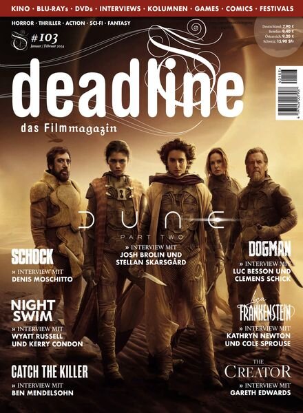Deadline – Januar-Februar 2024 Cover