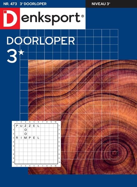 Denksport Doorloper 3 – 28 December 2023 Cover