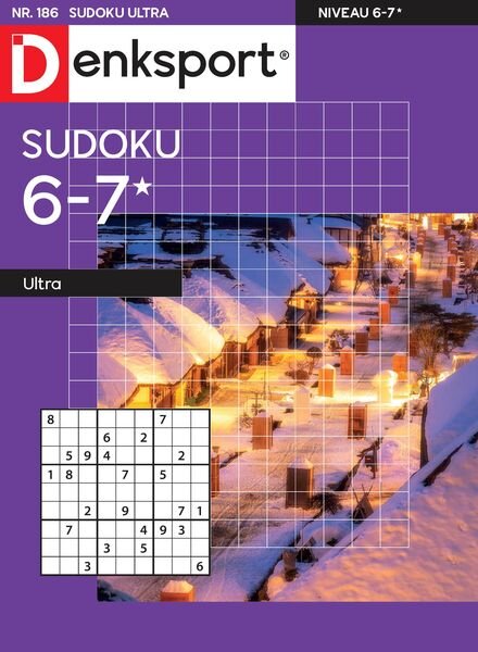Denksport Sudoku 6-7 ultra – 28 December 2023 Cover