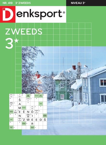 Denksport Zweeds 3 – 11 Januari 2024 Cover
