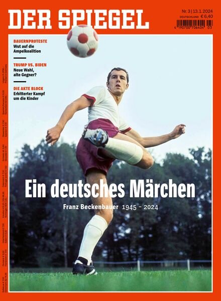 DER SPIEGEL – 13 Januar 2024 Cover