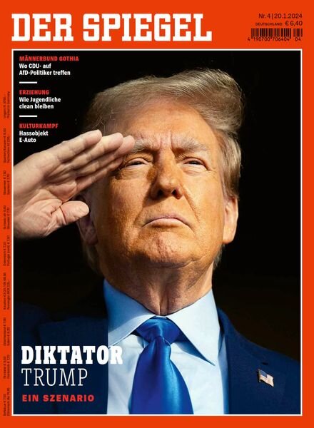 DER SPIEGEL – 20 Januar 2024 Cover