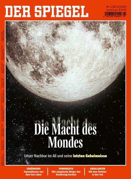 Der Spiegel – 30 Dezember 2023 Cover