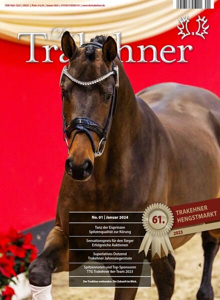 Der Trakehner – Januar 2024 Cover