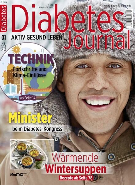 Diabetes Journal – Januar 2024 Cover
