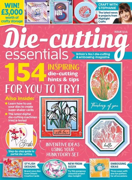 Die-cutting Essentials – Issue 111 – December 2023 Cover