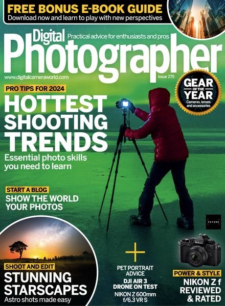 Digital Photographer – Issue 275 – January 2024 Cover