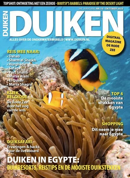 Duiken Magazine – Oktober 2023 Cover