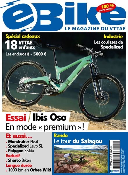 E Bike – Decembre 2023 – Janvier 2024 Cover