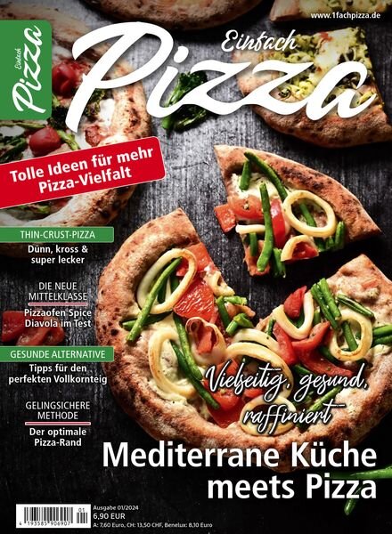 Einfach Pizza – Nr 1 2024 Cover