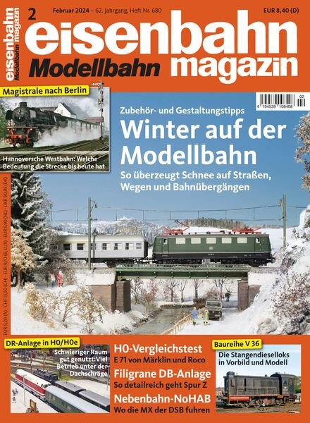 Eisenbahn Magazin – Februar 2024 Cover