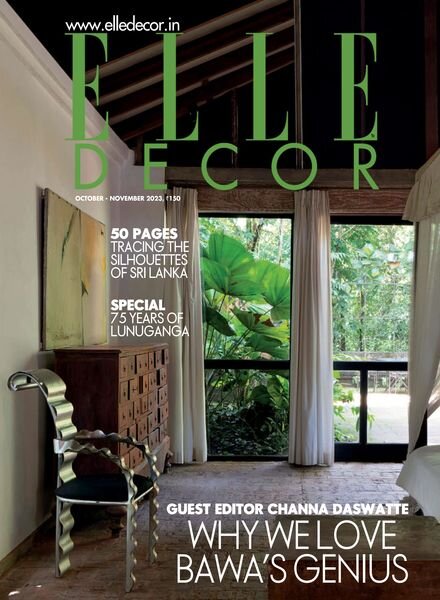 Elle Decor India – October-November 2023 Cover