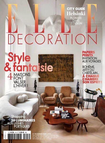 Elle Decoration France – Fevrier-Mars 2024 Cover