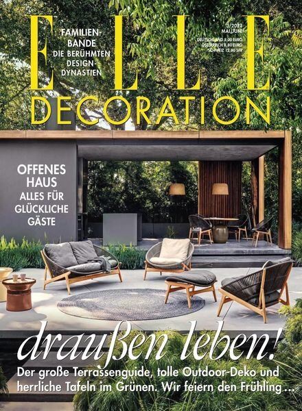 Elle Decoration Germany – Mai-Juni 2023 Cover