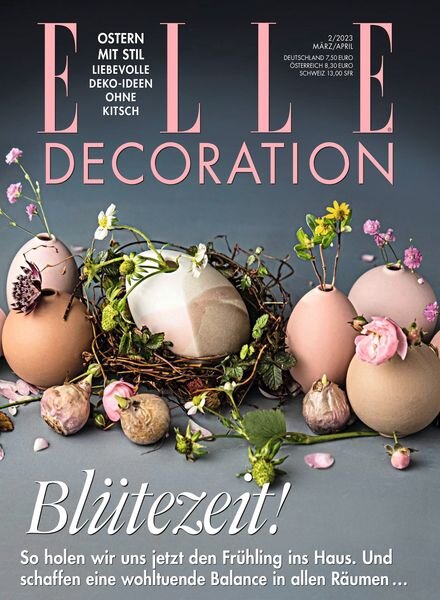 Elle Decoration Germany – Marz-April 2023 Cover
