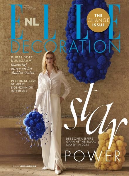 Elle Decoration Netherlands – Januari 2024 Cover