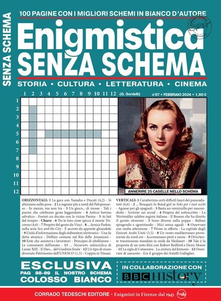 Enigmistica Senza Schema – Febbraio 2024 Cover