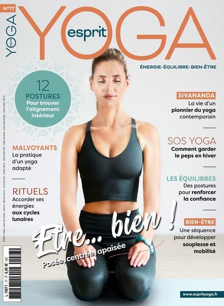 Esprit Yoga – Janvier-Fevrier 2024 Cover