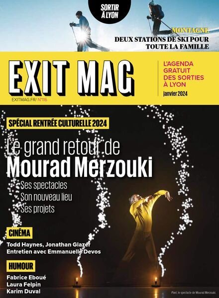 Exit Mag – Janvier 2024 Cover