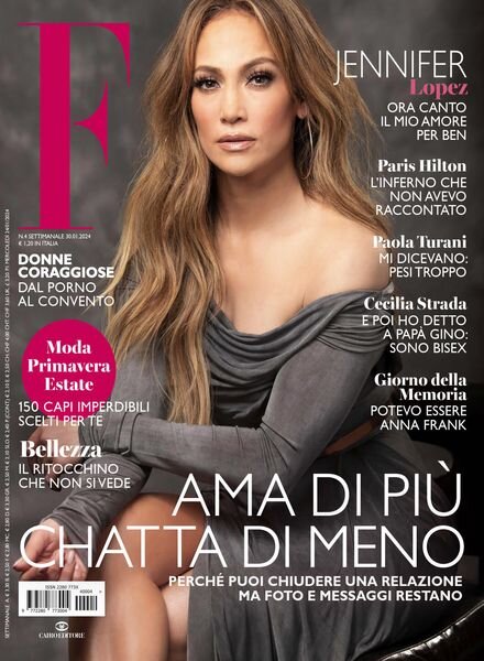 F – 30 Gennaio 2024 Cover