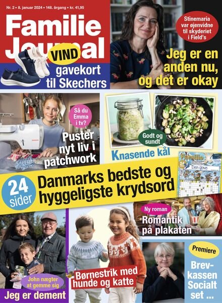 Familie Journal – Uge 2 – 8 Januar 2024 Cover