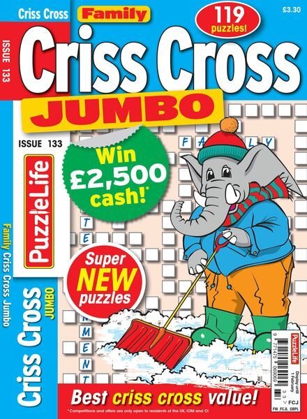 Family Criss Cross Jumbo – Issue 133 – 4 January 2024 Cover