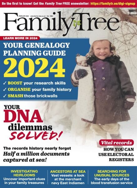 Family Tree UK – February 2024 Cover