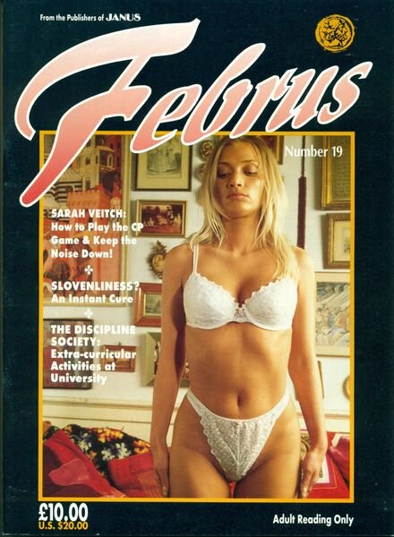 Februs – Number 19 1997 Cover