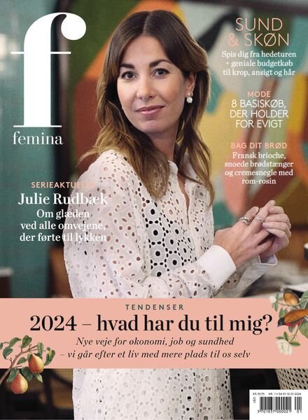 Femina Denmark – 4 Januar 2024 Cover