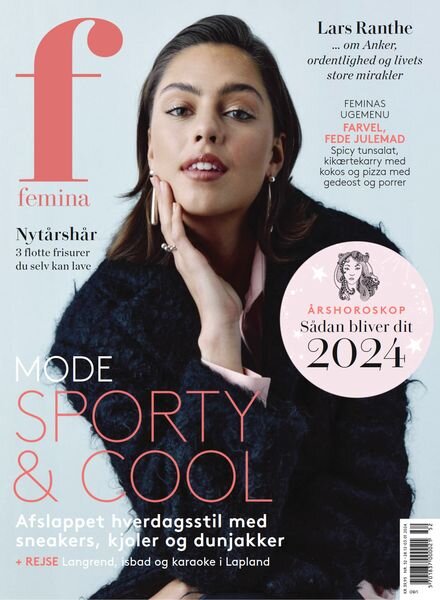 Femina Denmark – Uge 52 – 28 December 2023 Cover