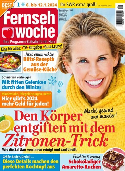 Fernsehwoche – 29 Dezember 2023 Cover