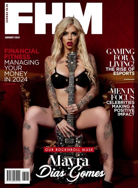 FHM Canada – January 2024 Cover