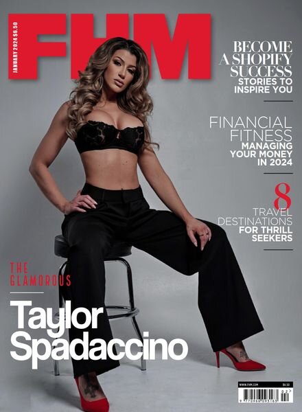 FHM USA – January 2024 Cover