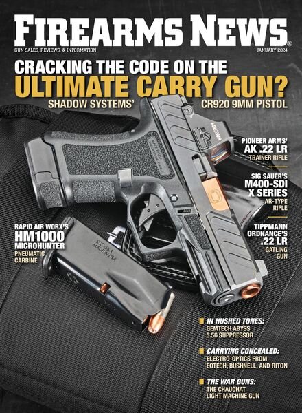 Firearms News – January 2024 Cover