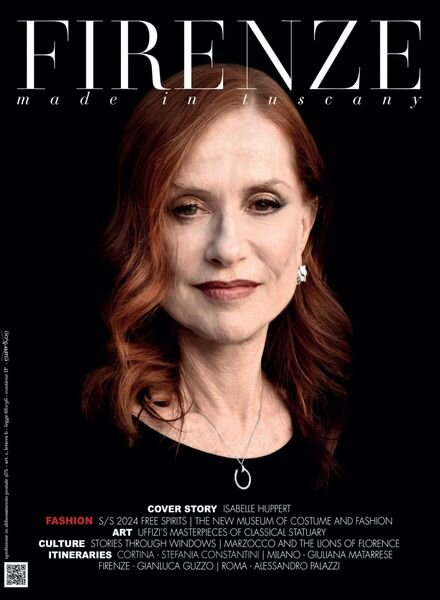 Firenze Made In Tuscany – Winter 2024 Cover