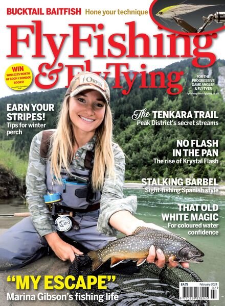 Fly Fishing & Fly Tying – February 2024 Cover
