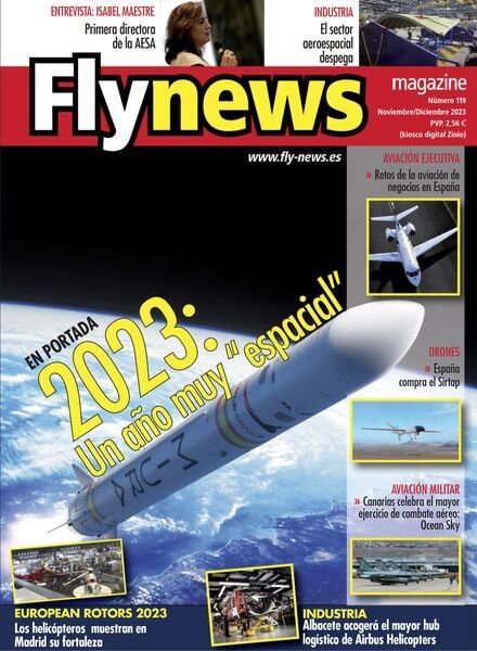 Fly News Magazine – Noviembre-Diciembre 2023 Cover