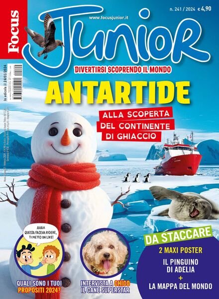 Focus Junior – Febbraio 2024 Cover