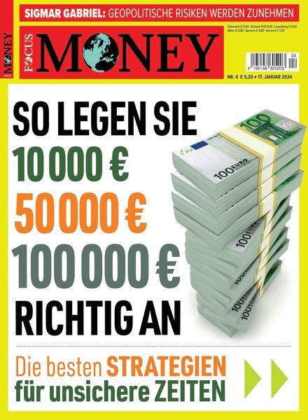 Focus Money – 17 Januar 2024 Cover